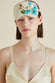 Caladrius Cream Floral Silk Crêpe De Chine Eye Mask