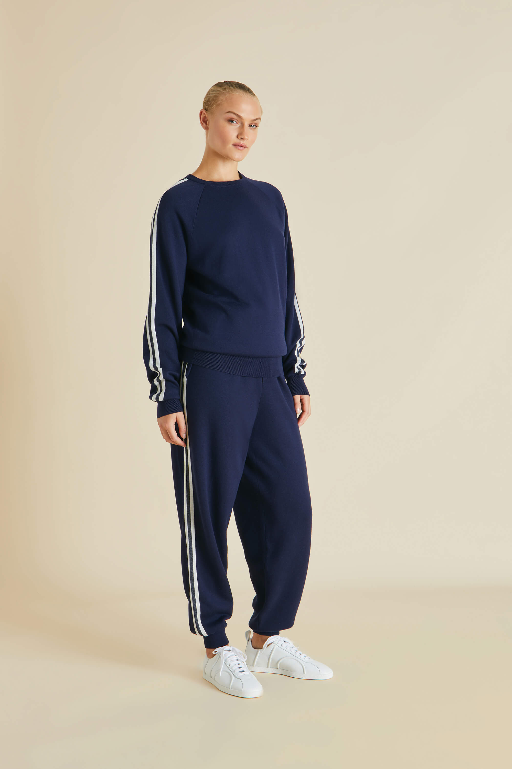 Olivia von Halle Luxury Cashmere Tracksuits