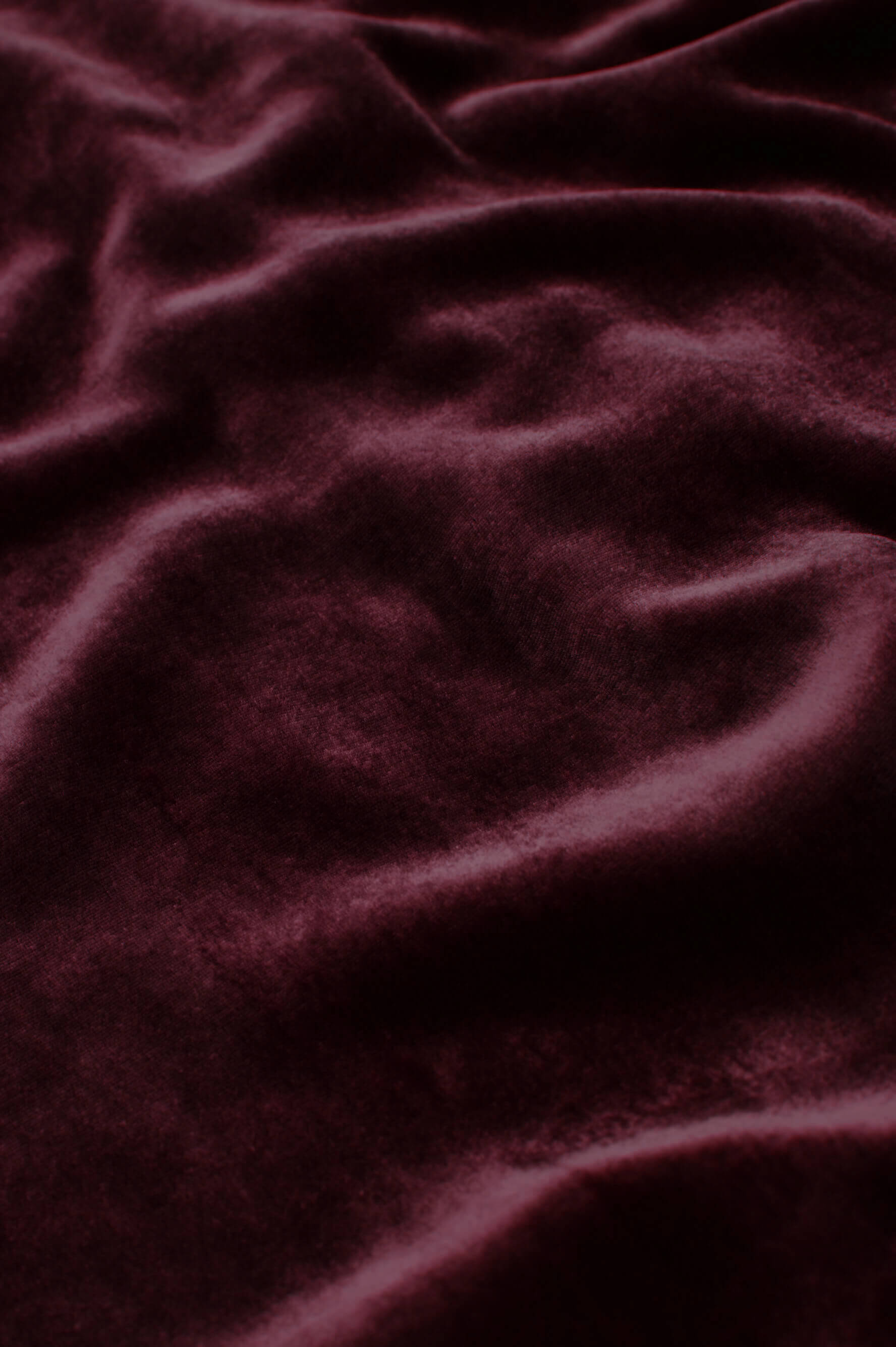 Capability Burgundy Robe in Silk Velvet