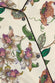 Ingo Aura Ivory Floral Pajamas in Silk Twill