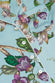 Lila Ceres Blue Floral Silk Satin Pajamas