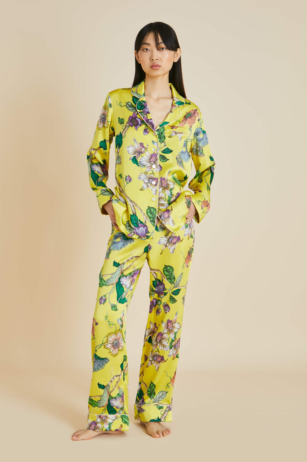 OvH  Printed Silk Luxury Pyjamas