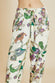 Yves Aura Ivory Floral Pajamas in Silk Twill