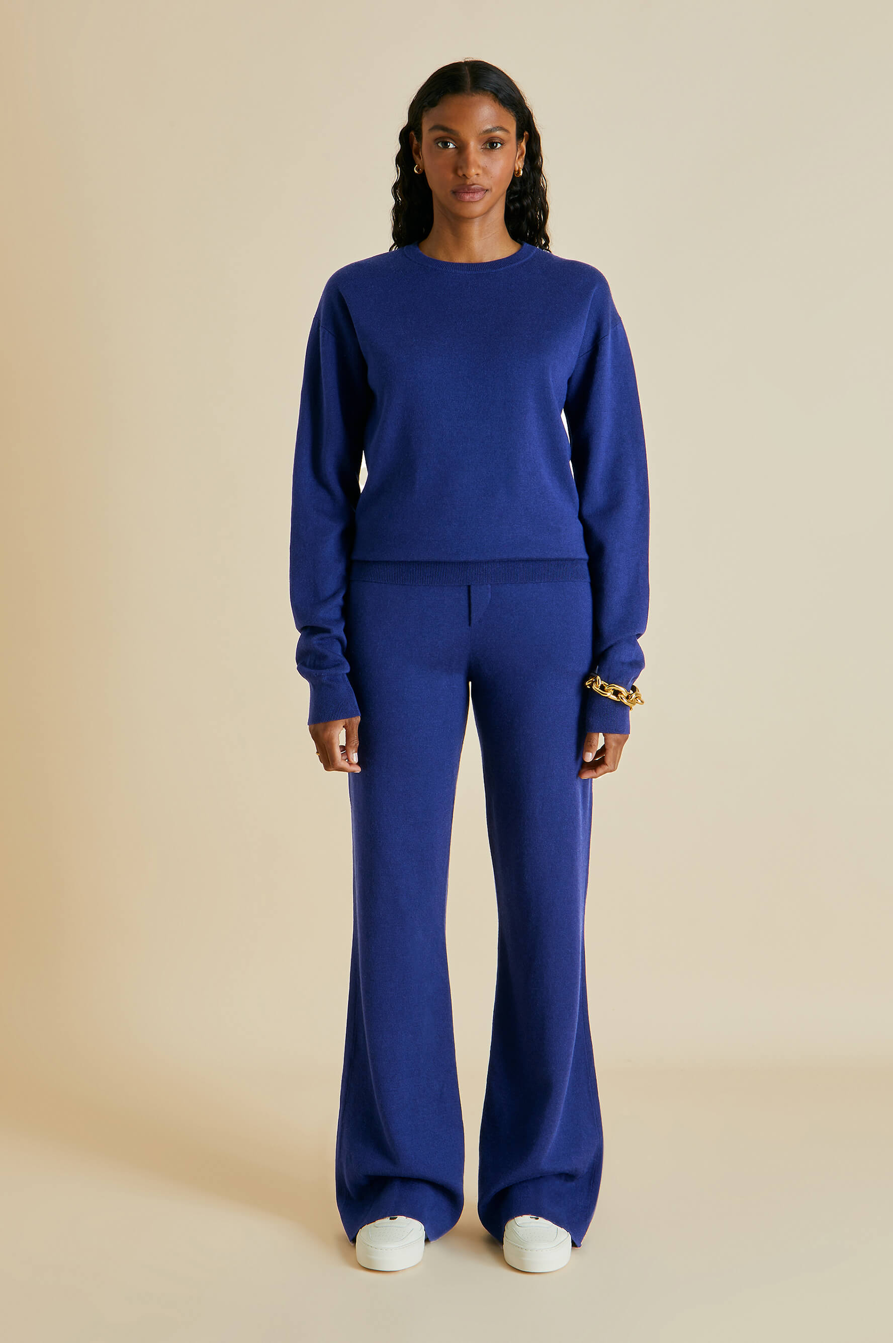 Carmel Tulum Silk-Cashmere Tracksuit