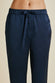 Casablanca Navy Pyjamas in Silk Satin