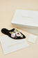 Contessa Aquila Velvet Slippers