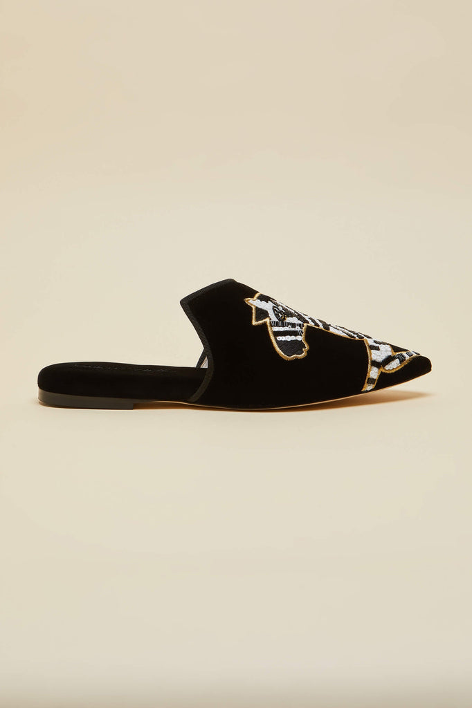 Contessa Zebedee Slippers in Velvet