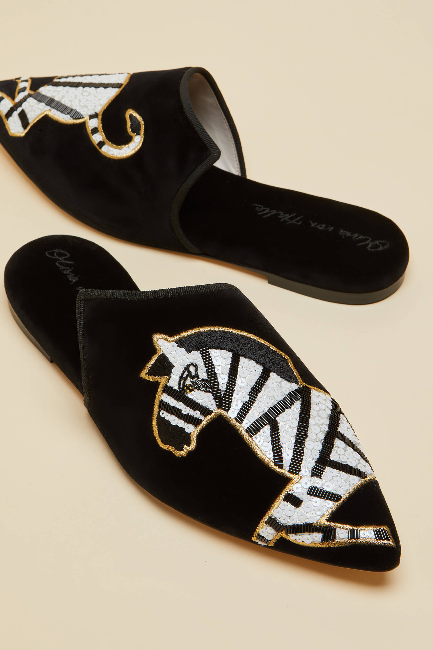 Contessa Zebedee Slippers in Velvet