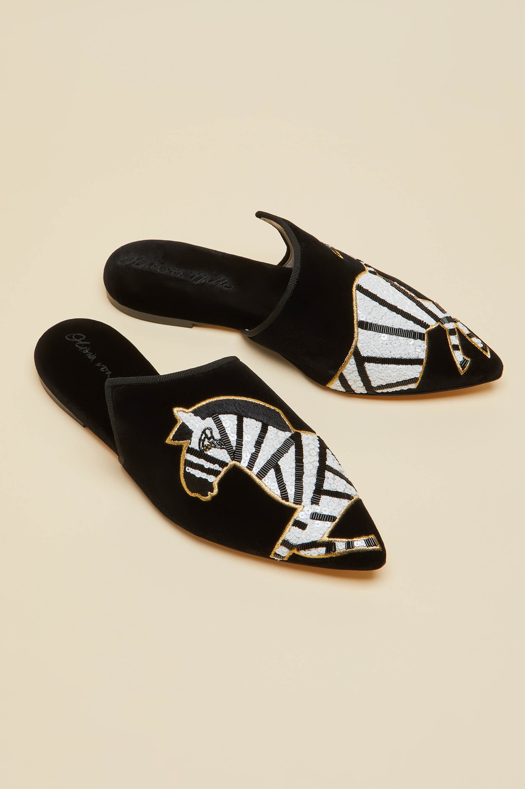 Contessa Zebedee Slippers in Velvet