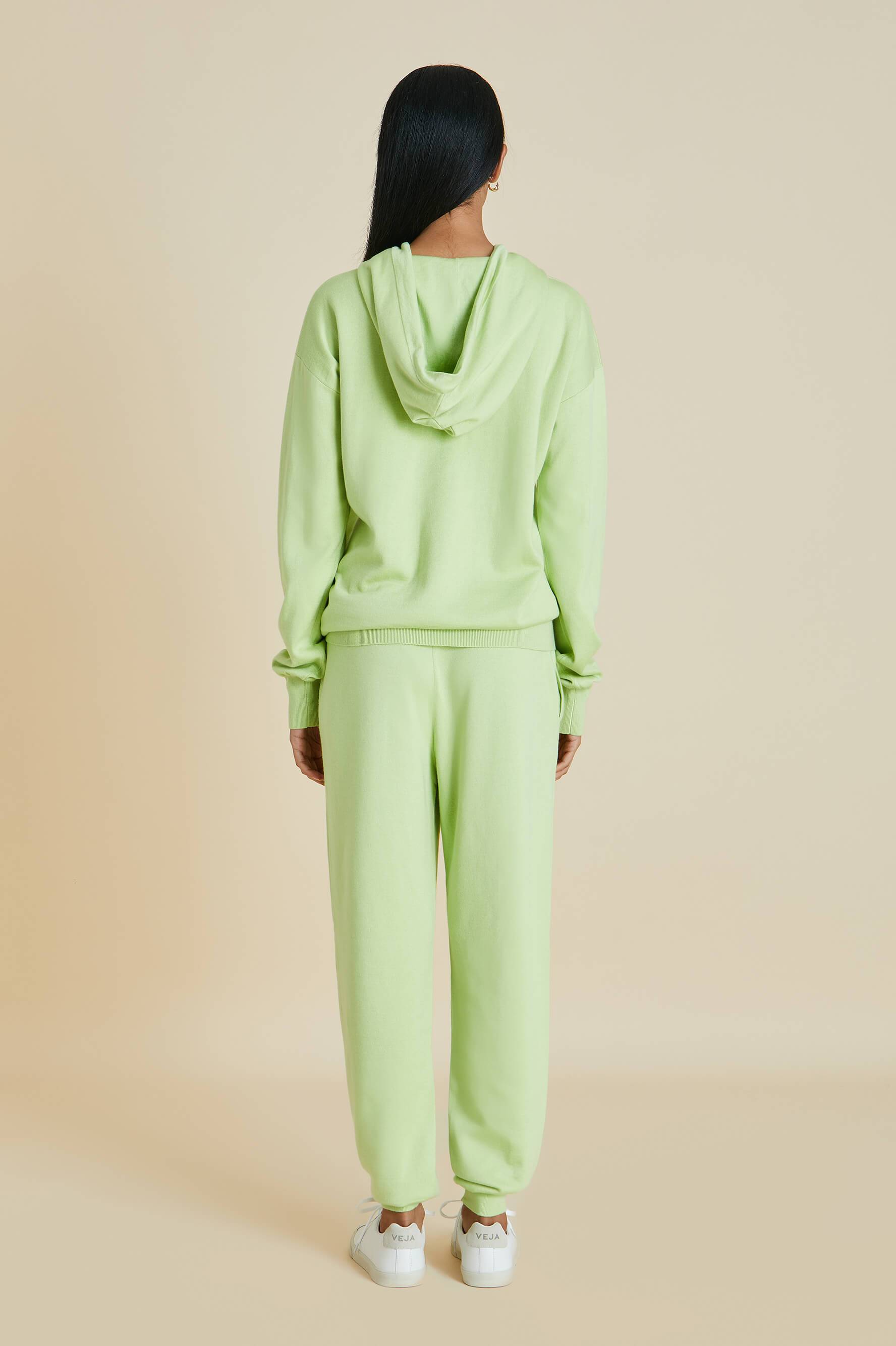 Gia Ibiza Silk-Cashmere Tracksuit