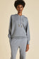 Gia London Gray Tracksuit in Silk-Cashmere