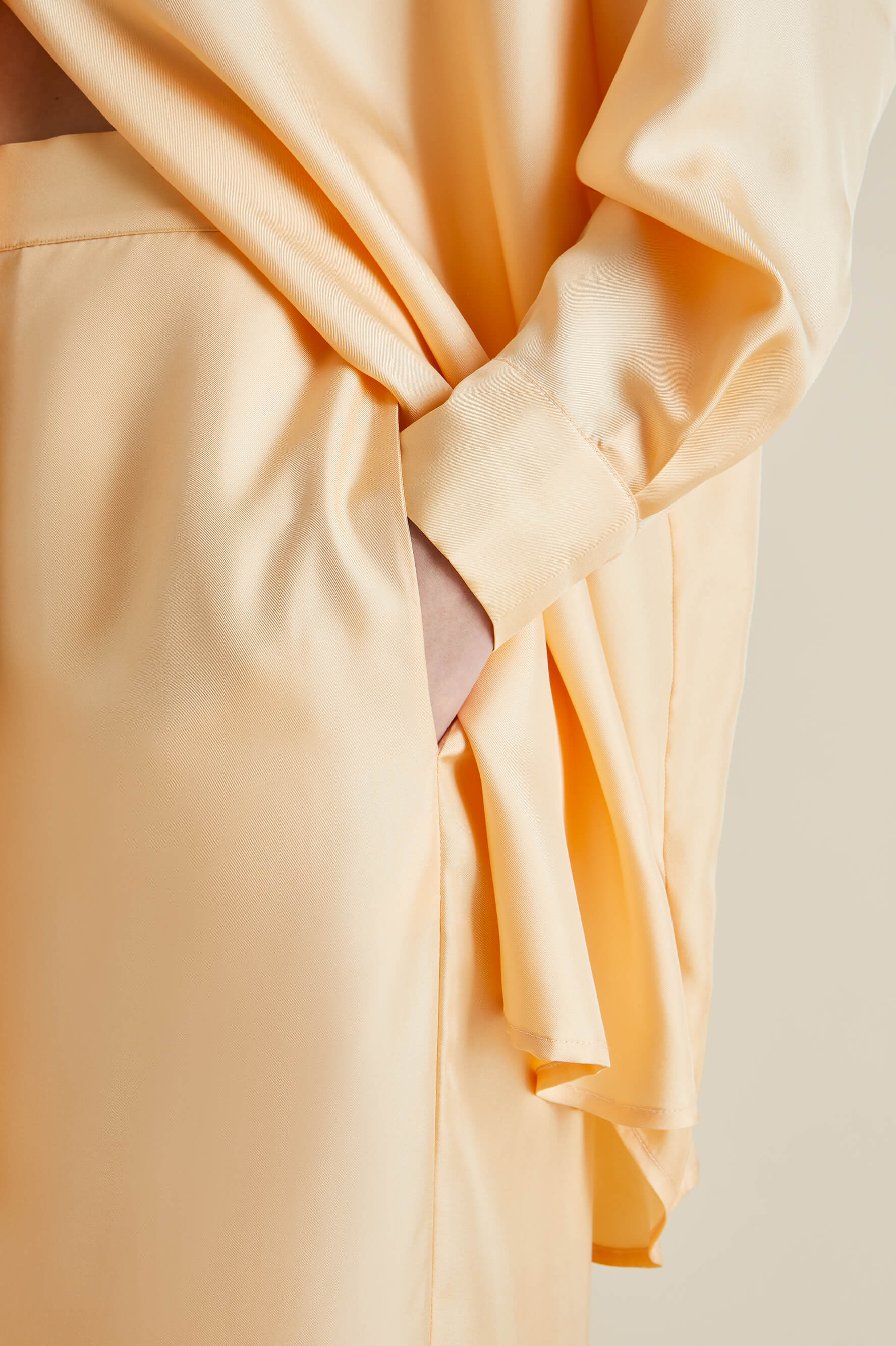 Wolfe Damaris Orange Mountain Silk Twill pajamas