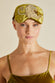 Audrey August Gold Embellished Silk Velvet Eye Mask