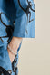 Casablanca Jacamar Blue Monkey Cotton-Silk Pajamas