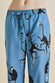 Casablanca Jacamar Blue Monkey Cotton-Silk Pajamas