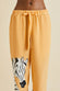 Casablanca Godard Orange Zebra Silk Crêpe de Chine pajamas