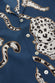 Casablanca Magnus Blue Leopard Silk Crêpe de Chine Pajamas