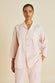 Casablanca Pink Pajamas in Cotton-Silk