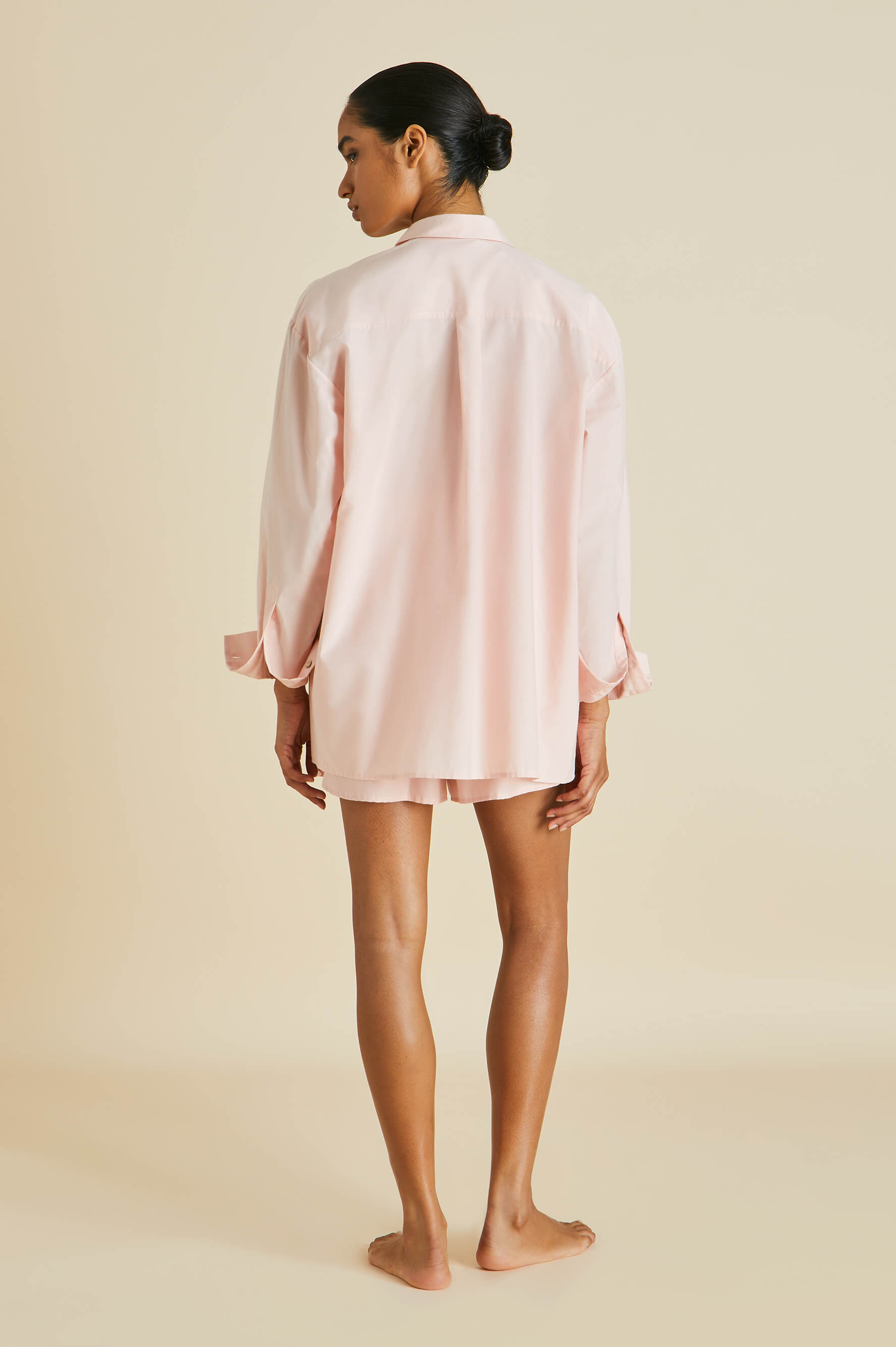 Kick Pink Pajamas in Cotton-Silk