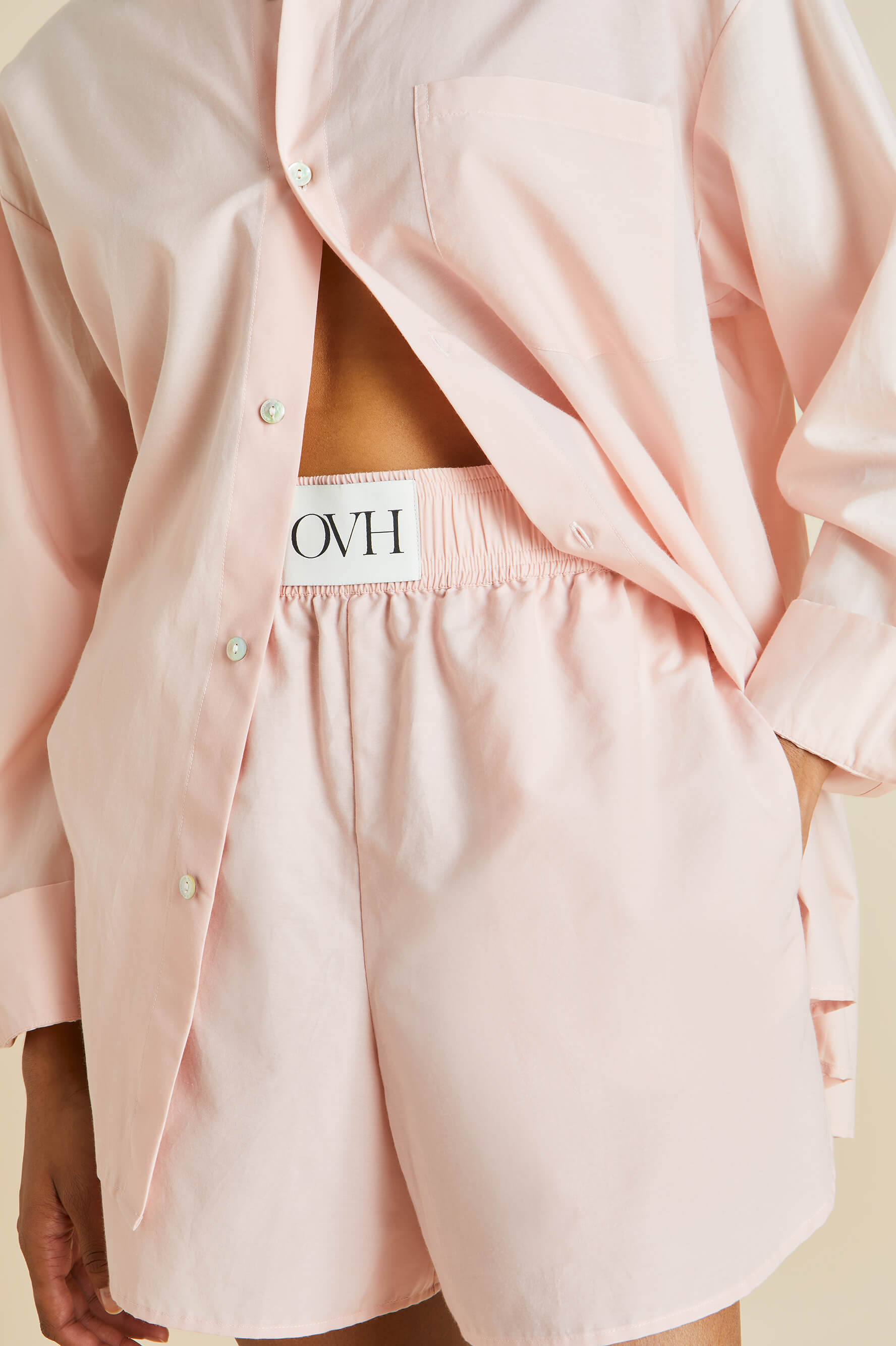 Kick Pink Pajamas in Cotton-Silk