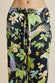 Lila Alkonist Black Floral Silk Satin Pajamas