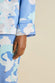 Lila Juliette Blue Dove Silk Satin pajamas