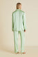 Yves Green Silk Satin Pajamas